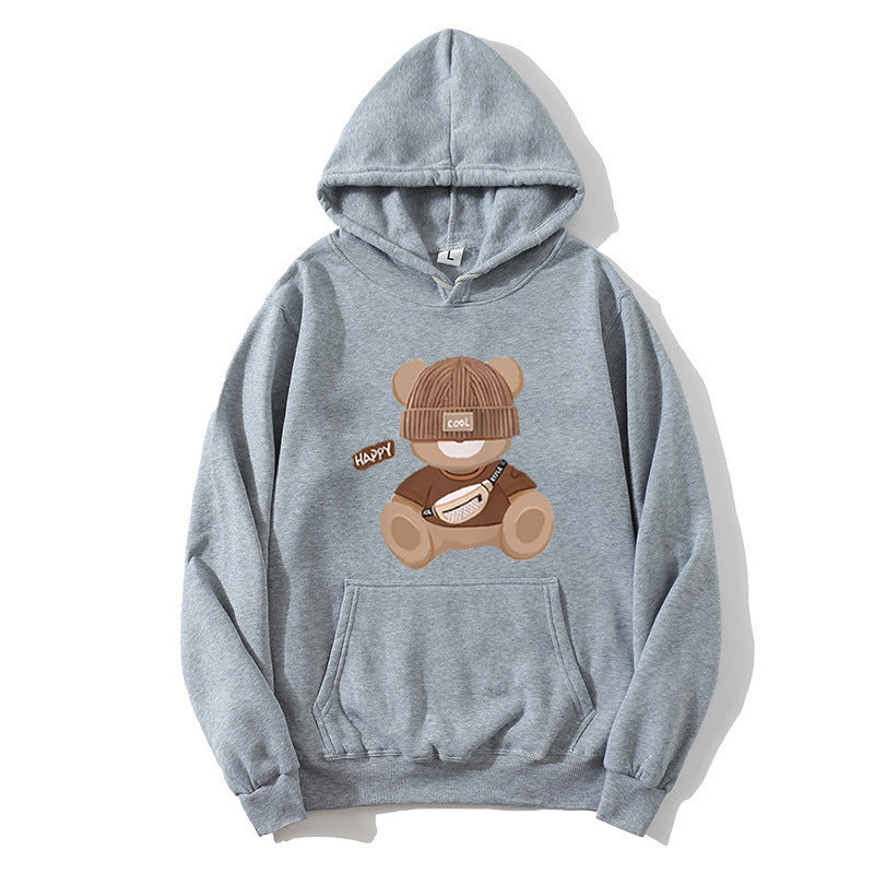 Women's hoodie with unique bear motif Chic & Stil