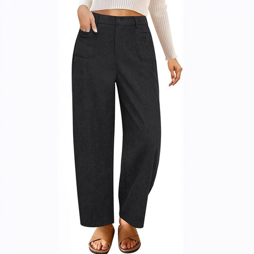 Leisure trousers for women cut generously with practical pockets Lune London