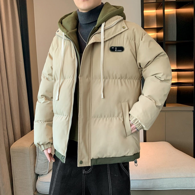 Warm padded jacket for women with removable hood and wind protection Lune London