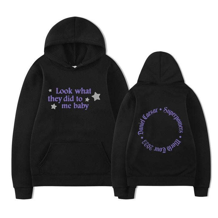 Women's hooded sweatshirt with creative slogan and unique design Chic & Stil