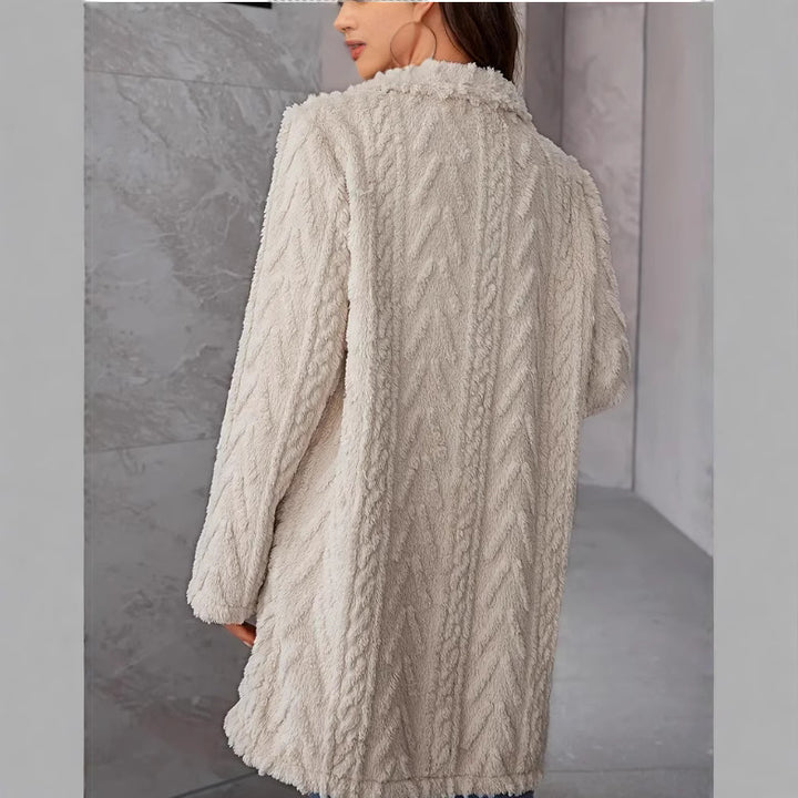 Women Comfortable Plush Coat Lune London