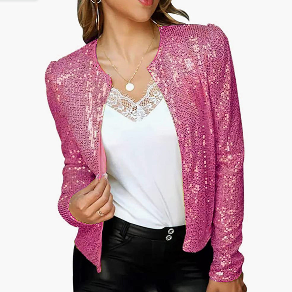 Women's Cardigan with Glitter Effect – Lune London