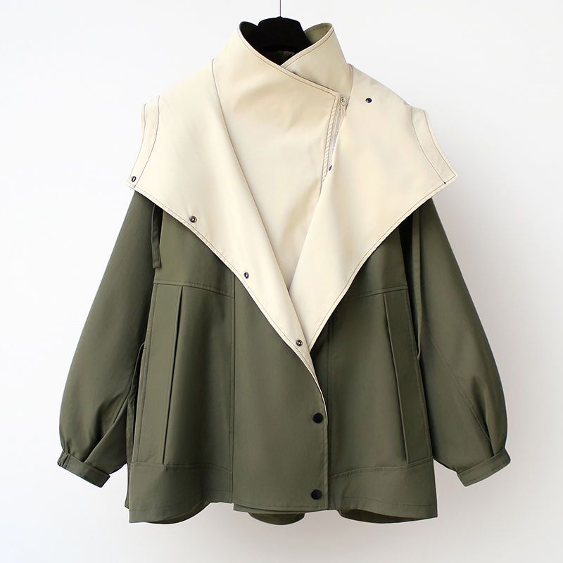 Ladies parka with removable collar and practical pockets Lune London