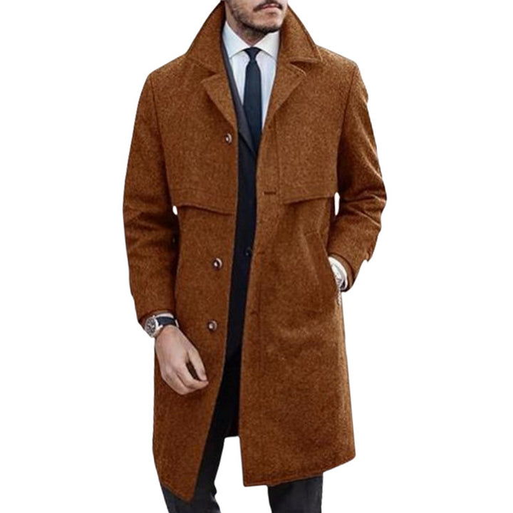 Elegant wool coat for men Lune London