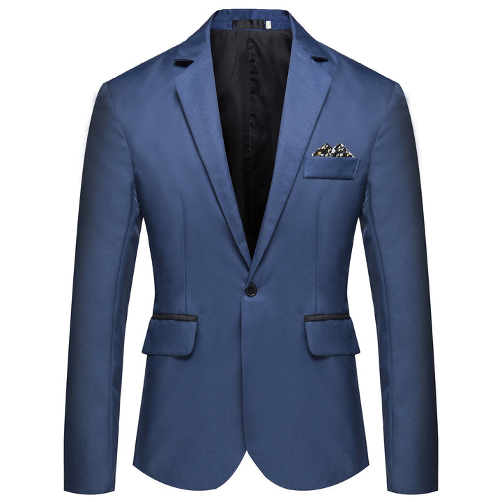 Men's Fashionable and Elegant Suit Jacket with Satin Finish Lune London