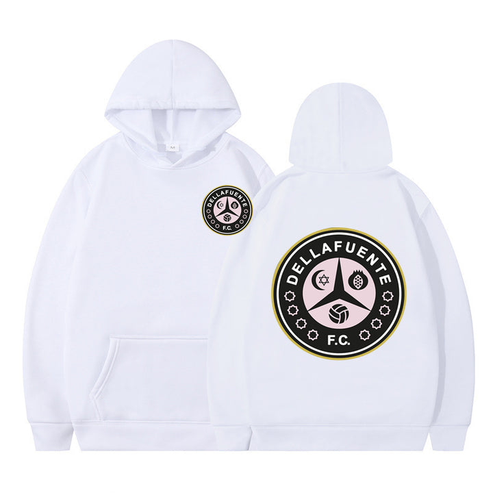 Women's hoodie with distinctive logo and soft fleece Lune London