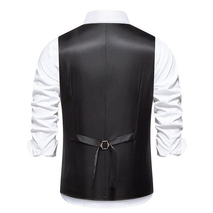 Elegant double-breasted jacket for men with decorative pattern Lune London