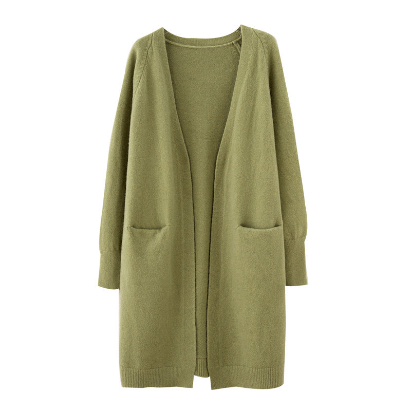 Cardigan long décontracté pour femmes Chic & Stil