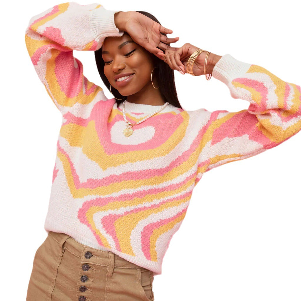 Women colorful sweater Lune London