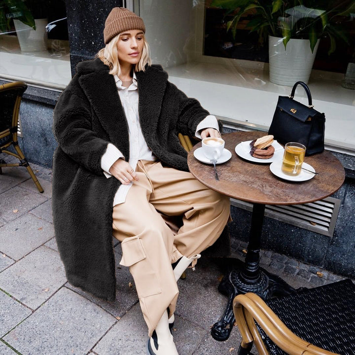 Chic and Stylish Women's Trendy Teddy Coat