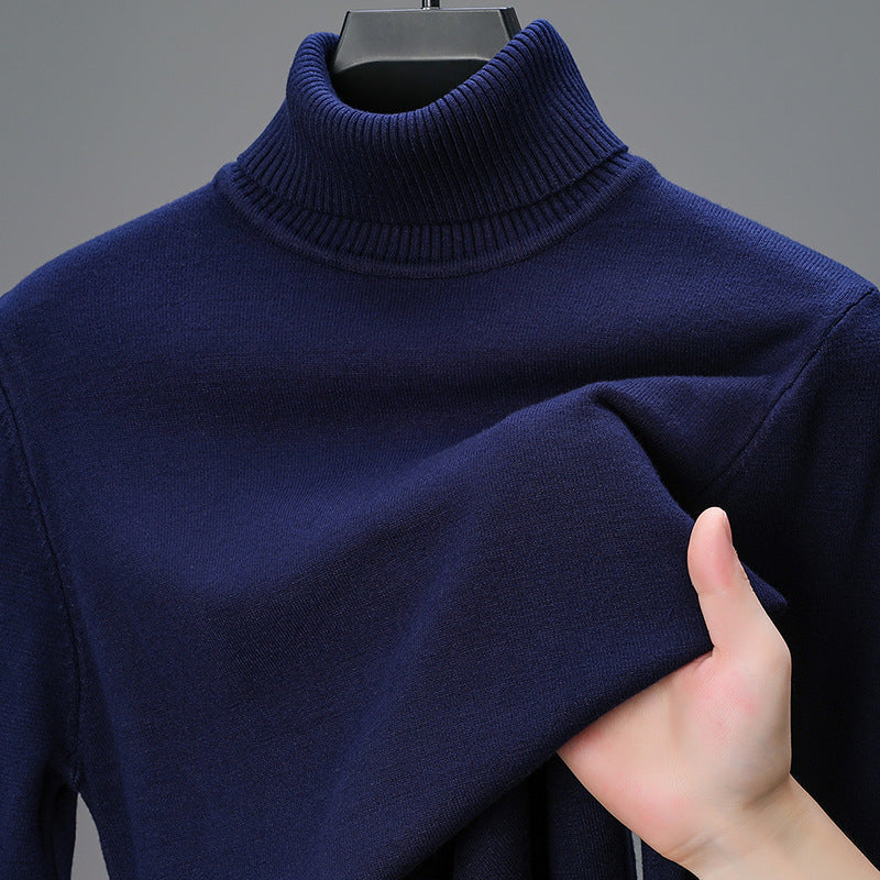 elegant ribbed sweater for men in high quality cotton Lune London