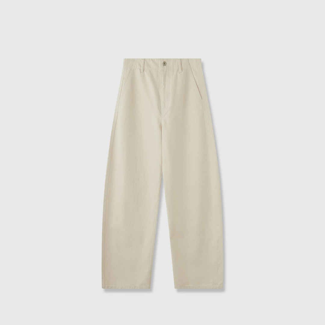 Pantalons en denim larges pour femmes à taille haute et coupe confortable Chic & Stil