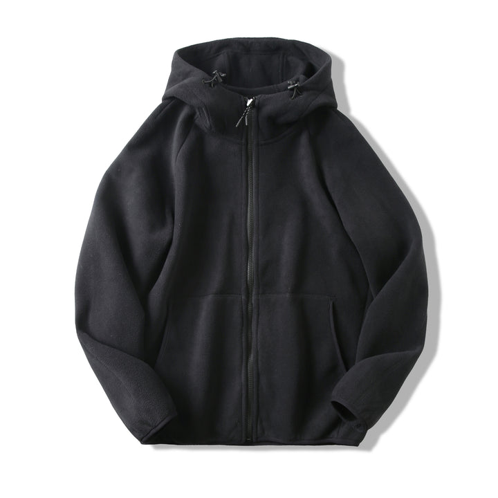 Veste en polaire pour femmes avec un design de capuche innovant et des poches pratiques Chic & Stil