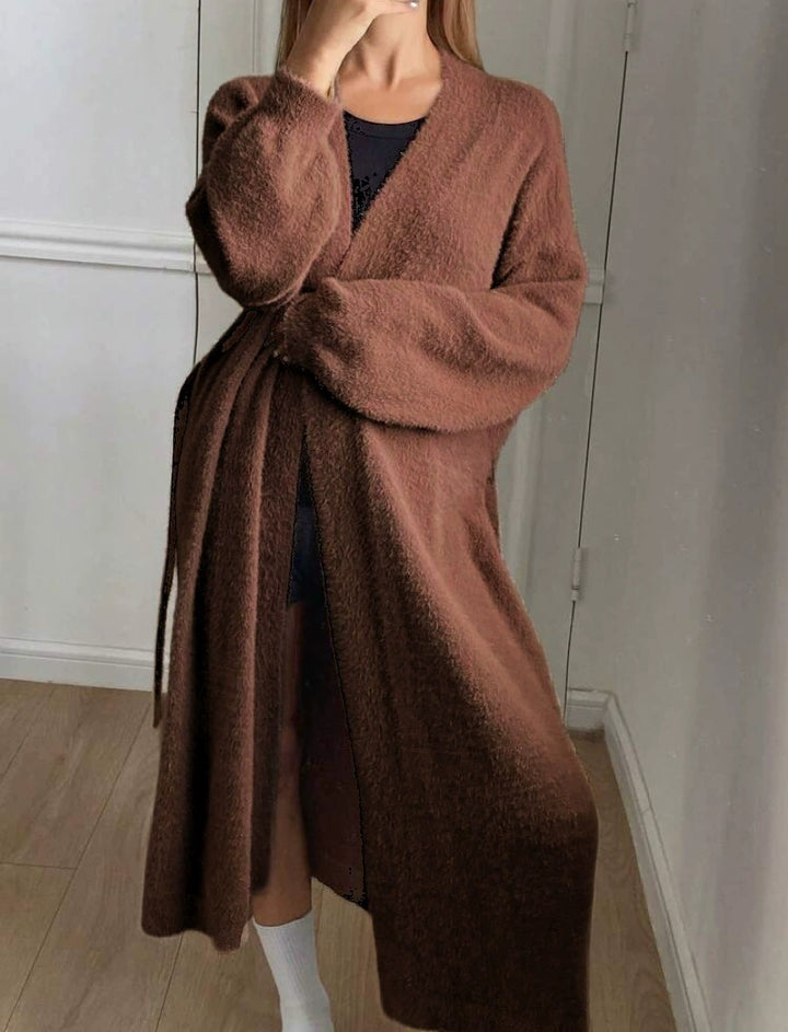 Ladies Elegant Long Gilet Lune London