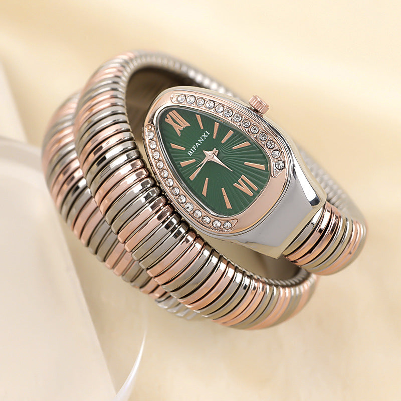 Lune London | Snake Watch with Quartz Movement and Personal Bracelet