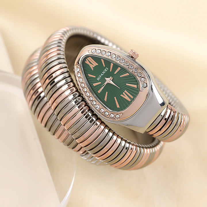 Lune London | Snake Watch with Quartz Movement and Personal Bracelet