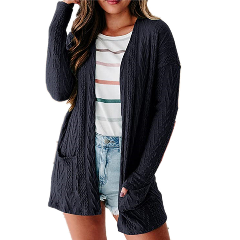 Lady cardigan with a chic and stylish casual design