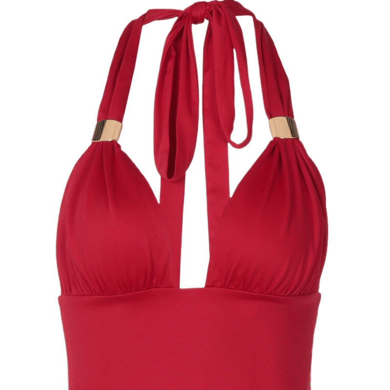 Ladies Pleated Necklace Crop Top Lune London