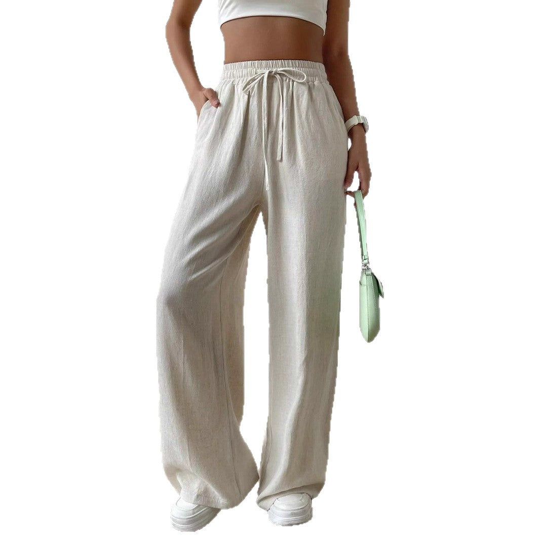 Lune London Relaxed Linen Pants for Women