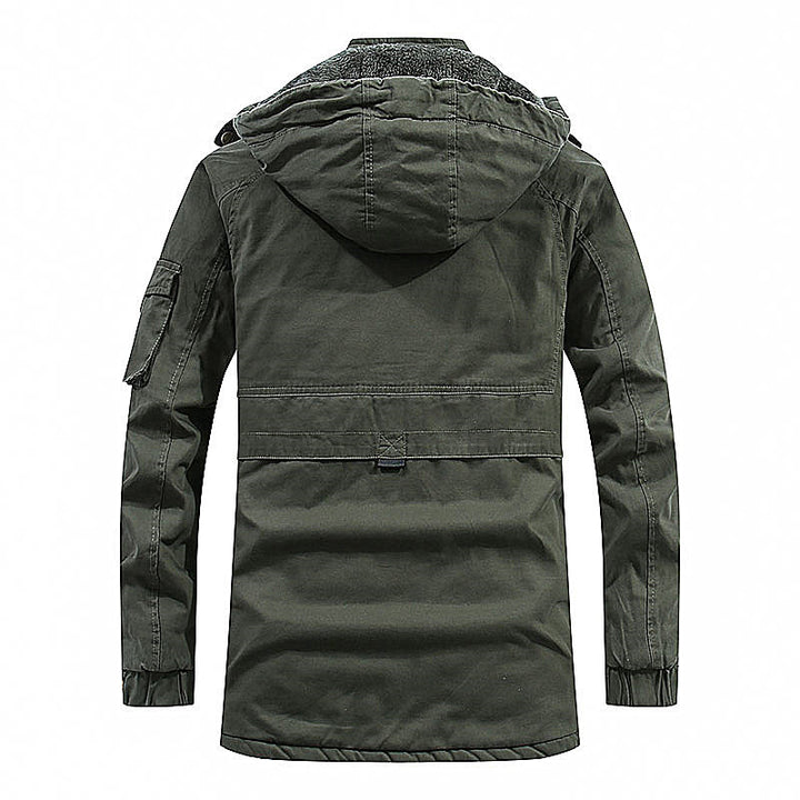 Functional winter jacket for men with fitted fleece lining Lune London