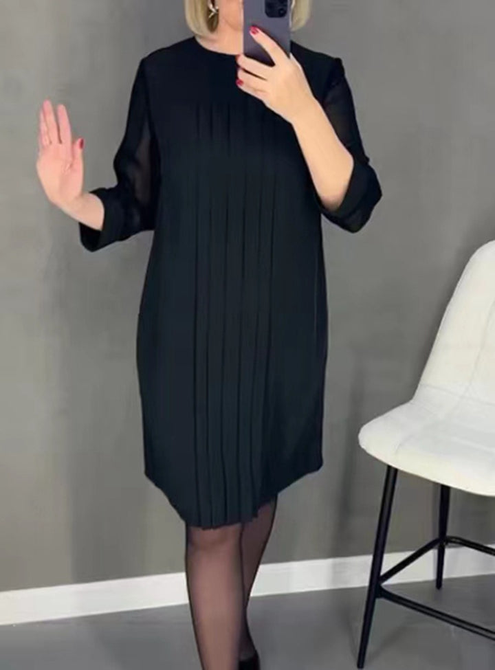 Robe élégante pour femmes avec manches transparentes volantes Chic & Stil