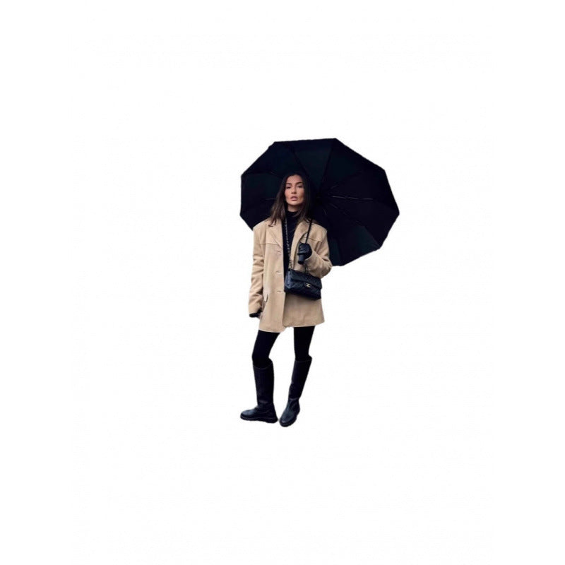 Oversized blazer jacket for women with a casual fit and deep pockets Lune London