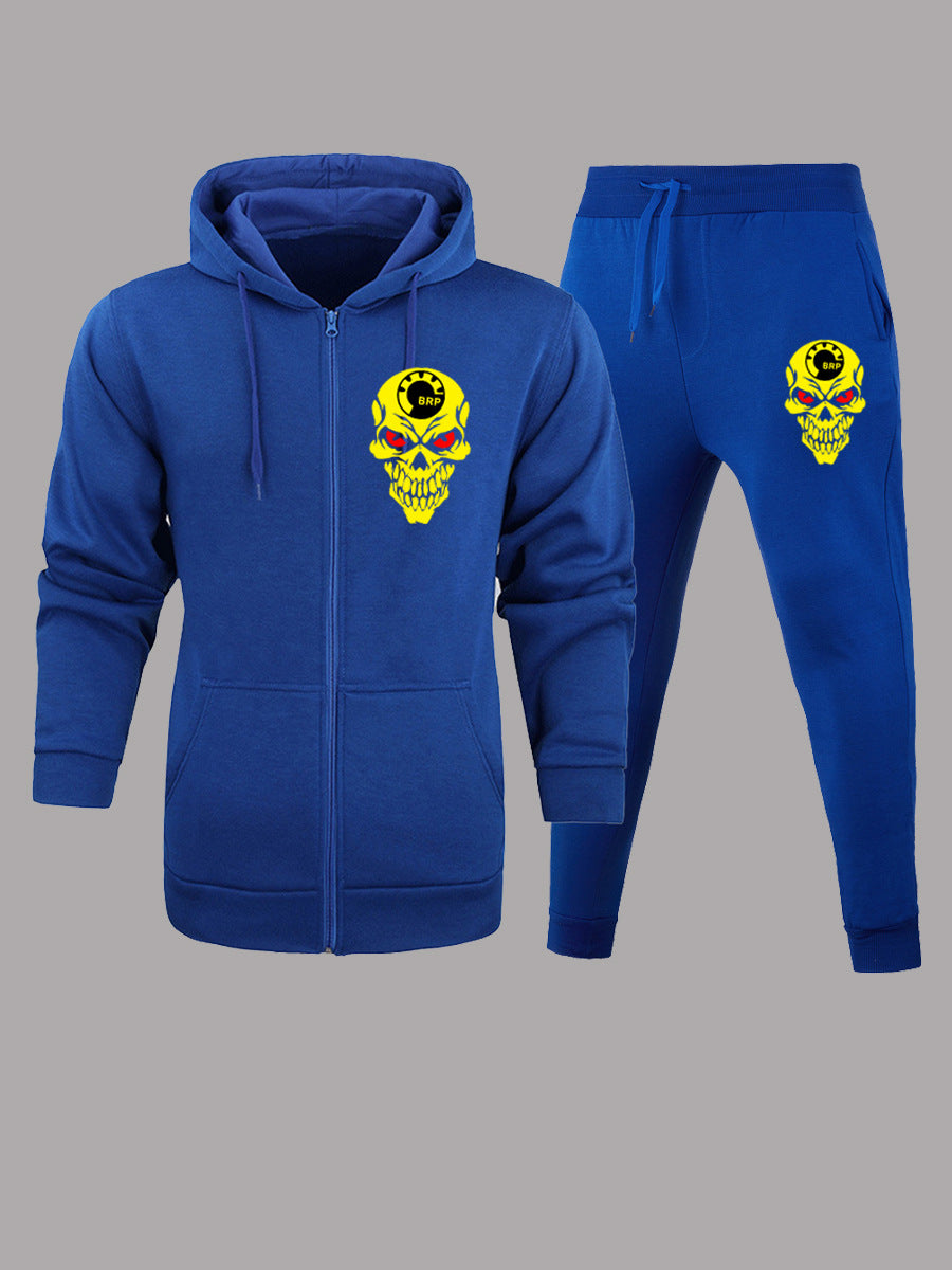 Men's hoodie with a unique skull design Lune London