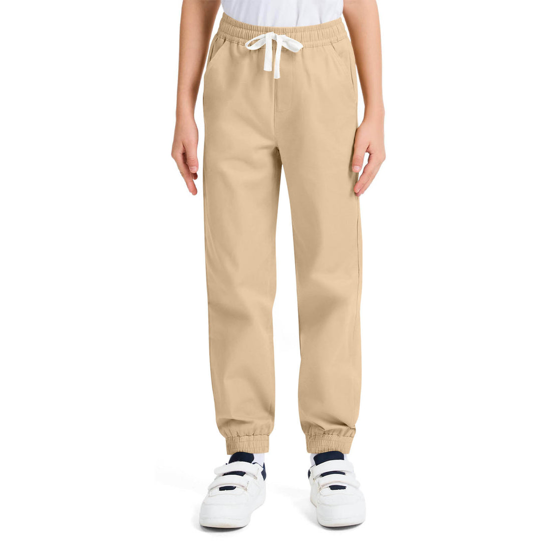 Leisure pants for boys with elastic waistband and side pockets Lune London