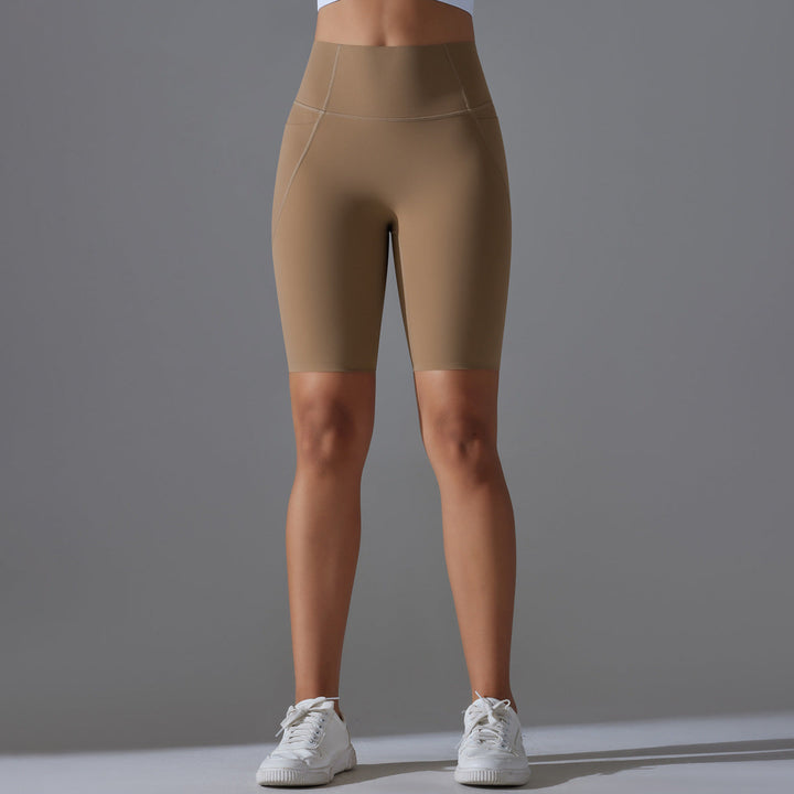 Women's Cycling Shorts with High Waist and Practical Side Pockets Lune London