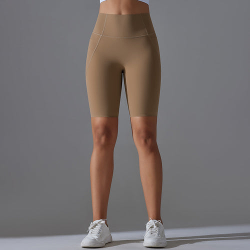 Women's Cycling Shorts with High Waist and Practical Side Pockets Lune London
