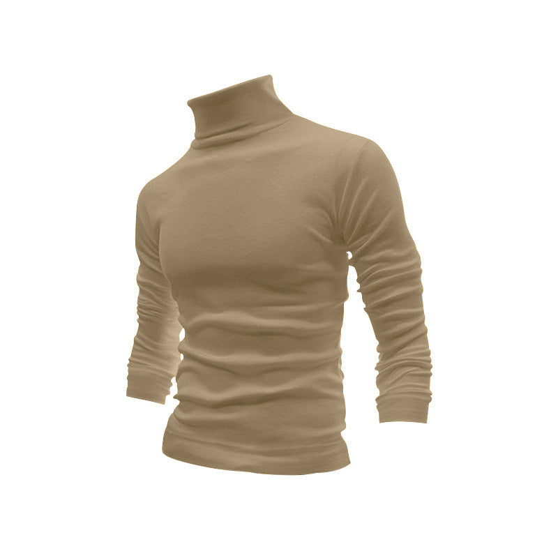 Stylish turtleneck sweater for men in soft and stretchy material Lune London