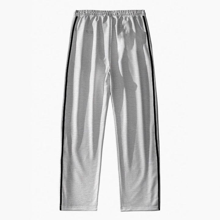 Sporty casual pants for men with side snap buttons Lune London
