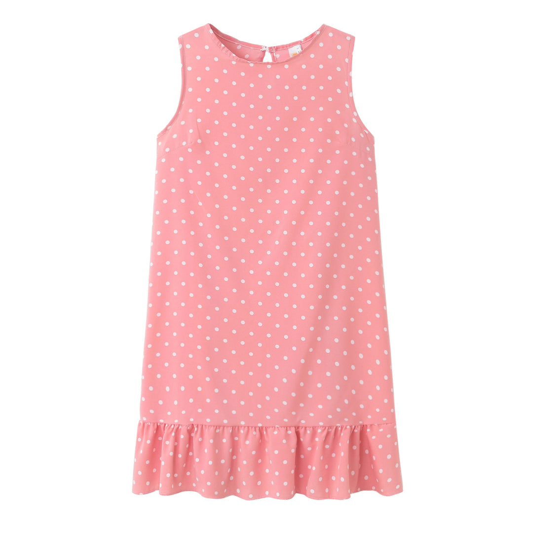 Chic and stylish women's flared hem leisure dress