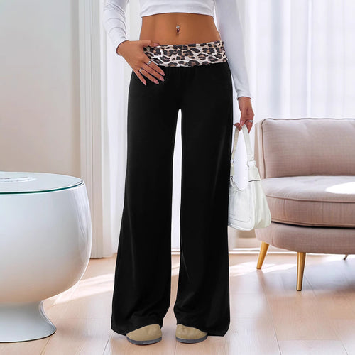 Ladies Elegant and Comfortable Leisure Pants with a Stylish Chic Waist and Style
