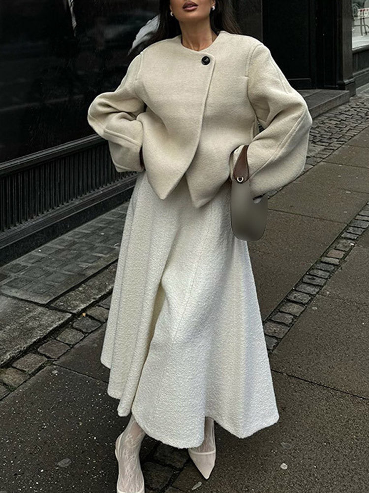 Women elegant oversized blazer jacket Lune London