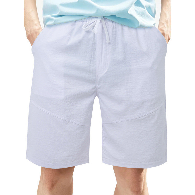 Shorts de loisirs confortables pour hommes avec taille élastique et poches latérales pratiques Lune London