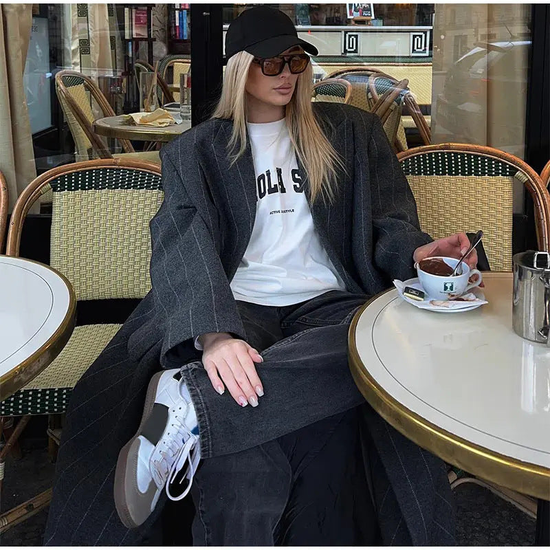 Veste longue élégante et stylée pour femmes Chic & Stil