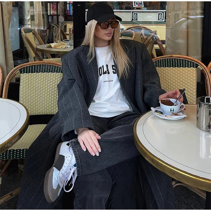 Veste longue élégante et stylée pour femmes Chic & Stil