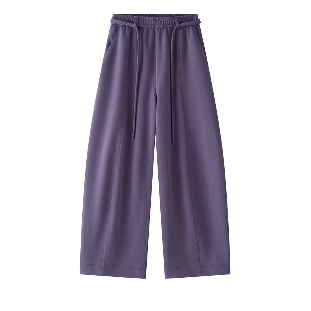 Pantalon de loisirs confortable pour femmes avec taille élastique et coupe décontractée Chic & Stil