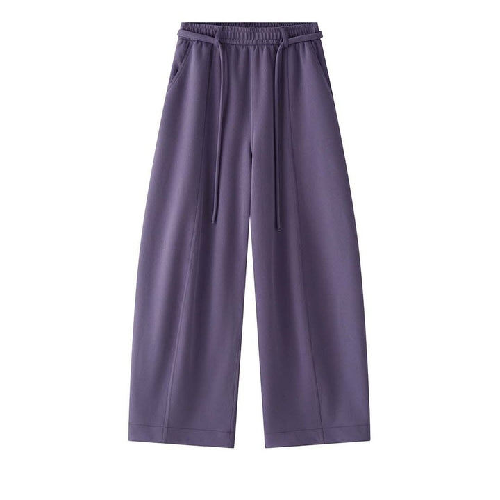Pantalon de loisirs confortable pour femmes avec taille élastique et coupe décontractée Chic & Stil