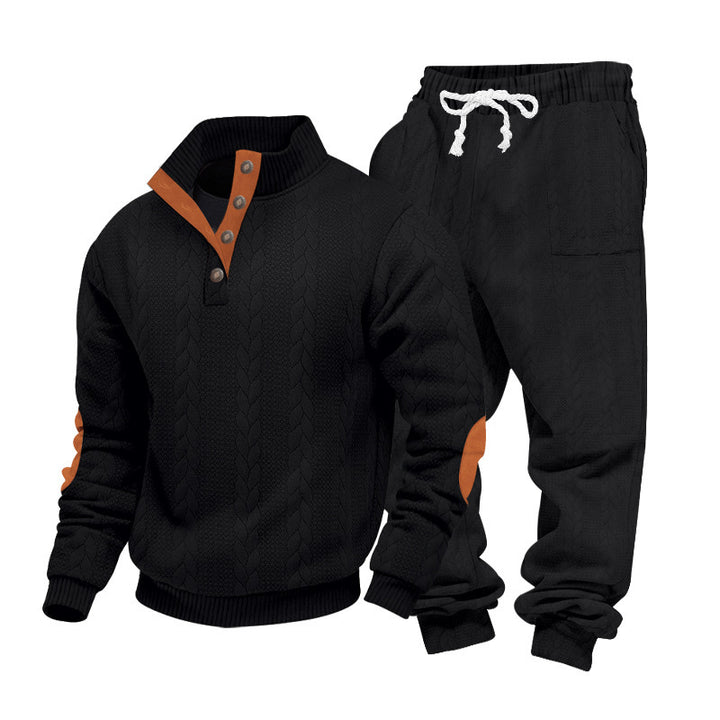 Men's comfortable knitted sweater and tracksuit set Lune London