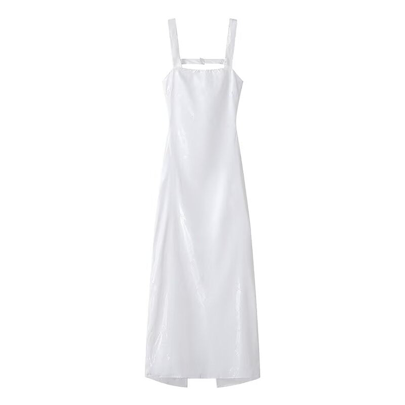 Maxi dress for women with sparkling sequins and elegant cut Lune London
