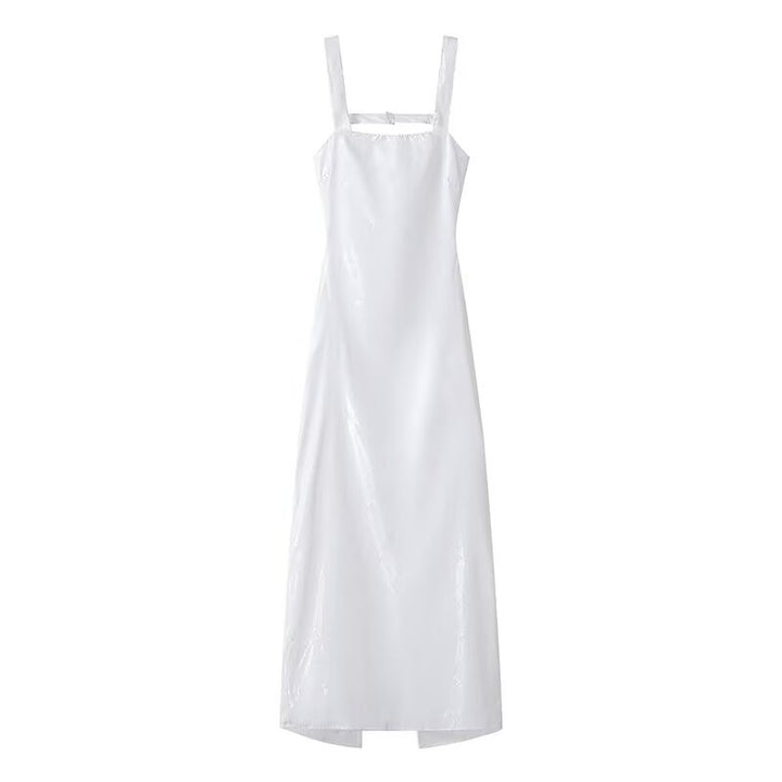 Maxi dress for women with sparkling sequins and elegant cut Lune London