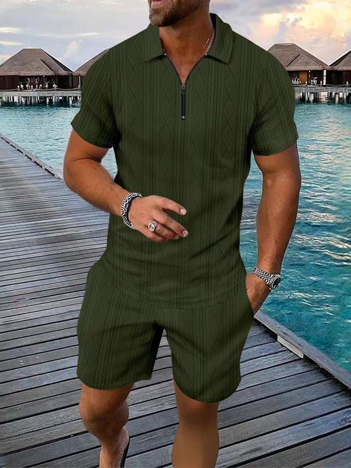 Lune London structured zip casual tracksuit for men