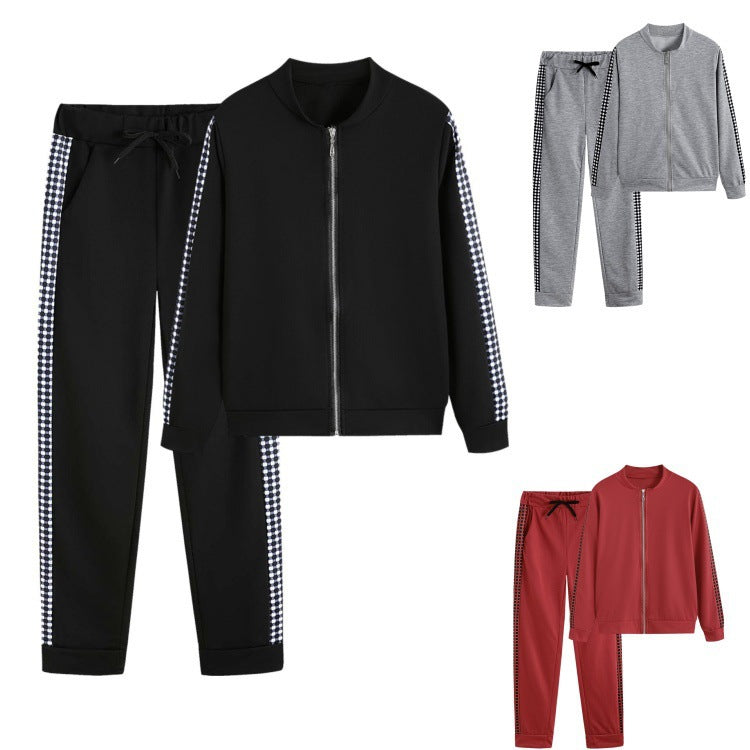 Women's casual sports set with transitional jacket and comfortable jogging pants Lune London