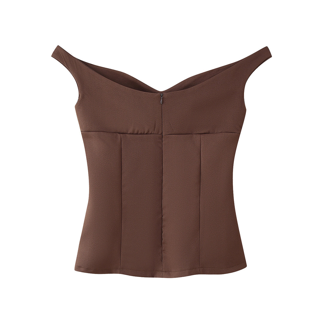 Wide pants for women with an elegant cut and fine pleats Lune London