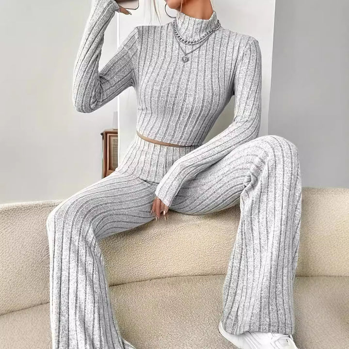 Women's knit set with closed top design and relaxed fit Lune London