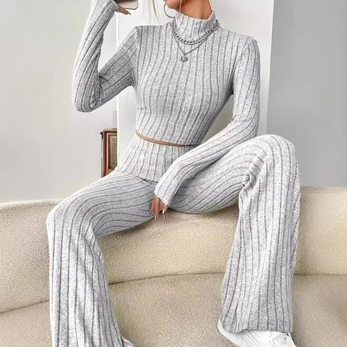Women's knit set with closed top design and relaxed fit Lune London