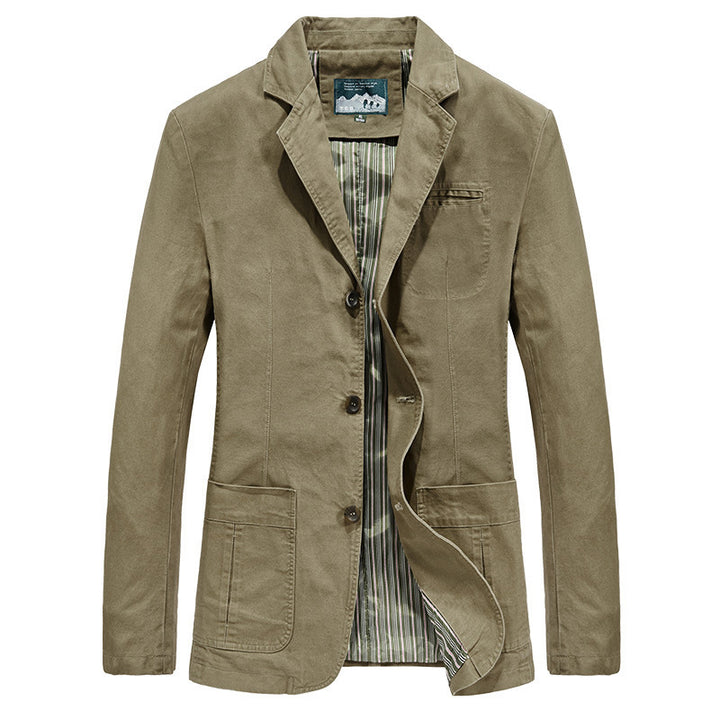 Trendy cotton jacket for men with practical pockets Lune London