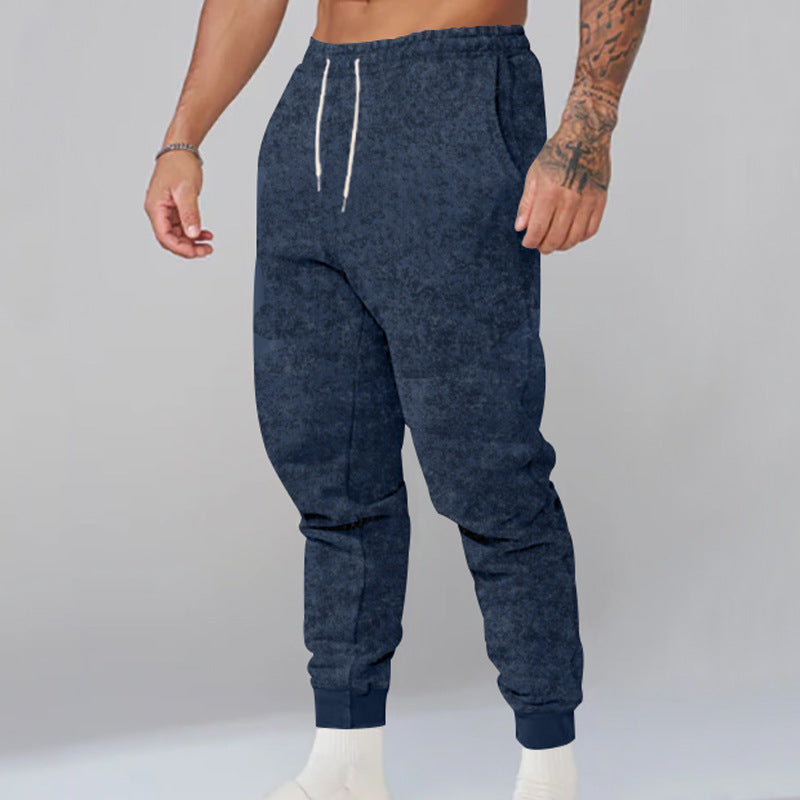 Comfortable sweatpants for men with elastic waist and sporty style Lune London